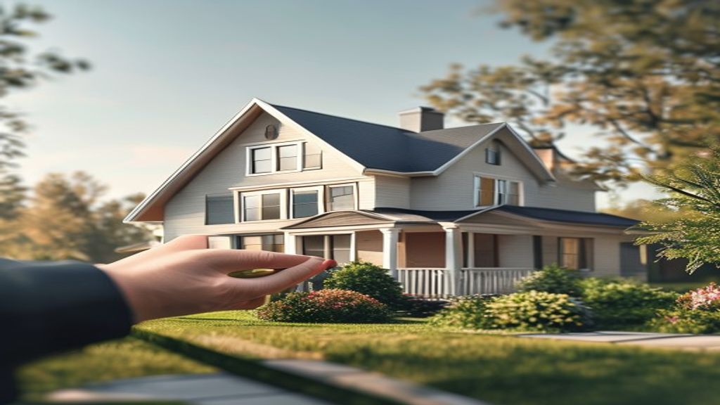 First-time homebuyer navigating the home buying process with real estate agent