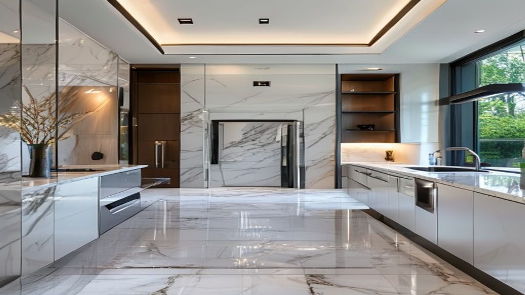 Elegant modern luxury homes showcasing pristine new construction with sleek design and premium finishes