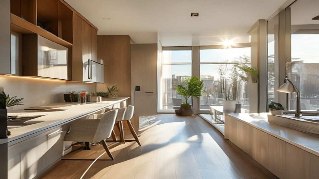 Modern new build homes with sleek architecture, green spaces, and energy‑efficient design.