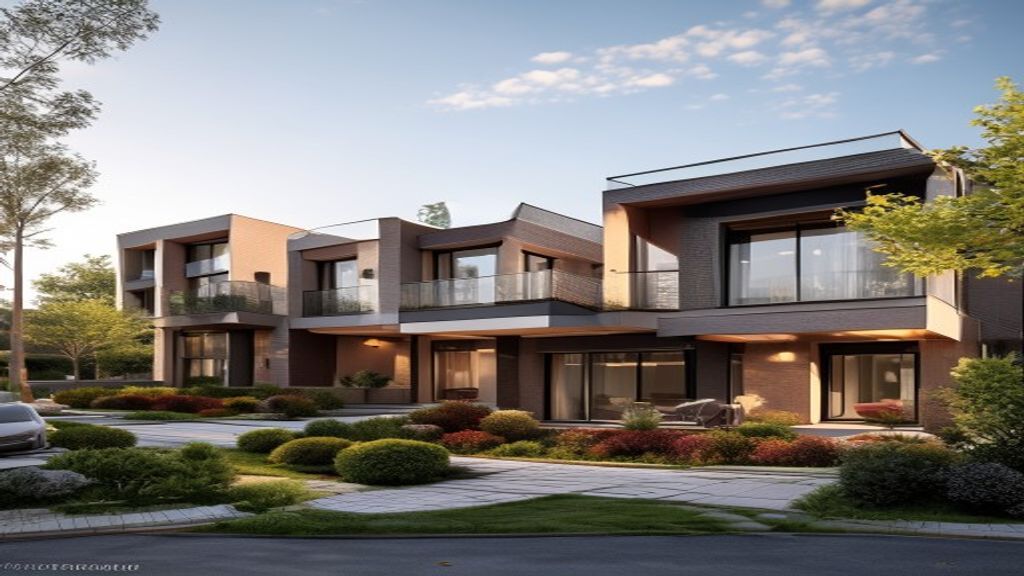Modern new build properties showcasing contemporary design, energy efficiency, and ready-to-move-in homes.