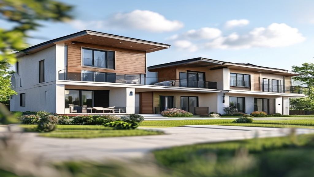 Modern newly built homes for sale featuring open floor plans and energy‑efficient designs.