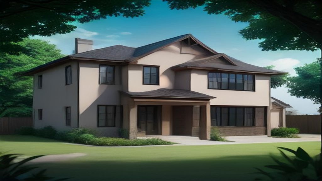 Modern new build houses with contemporary architecture and quality finishes