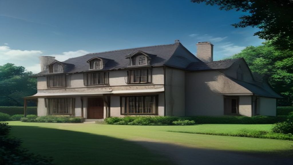 Elegant luxury homes with grand façades and manicured gardens showcase upscale living.