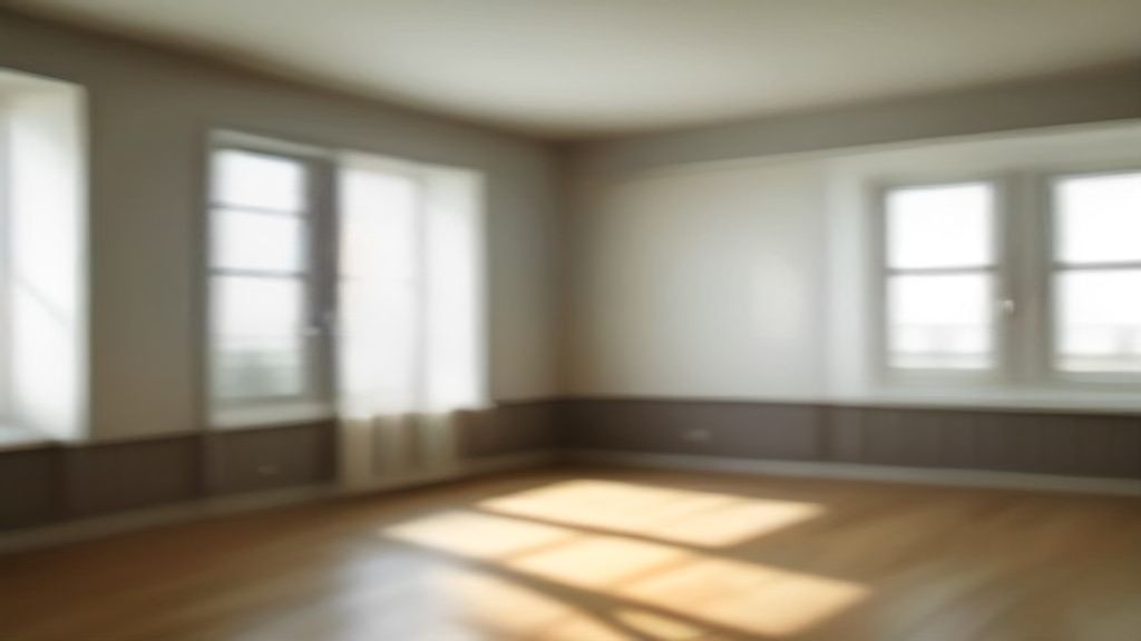 Family viewing a rent‑to‑buy house with a sign showing an affordable path to ownership